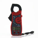 Electric LCD Clamp Multimeter Volt Current Resistance Ohm Tester Checker Red