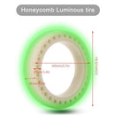 8.5-Inch Fluorescent Honeycomb Rubber Solid Tire Tubeless 1 Piece 8 1/2 For F1D1