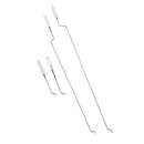 4Pcs Steel Z-Type Wire Pull Rod for Wltoys XK A430 RC Airplane Servo and Wing