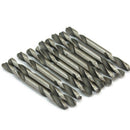 10Pcs Screw Extractor Removal Tool 4.2mm Double Ended Twist Drill Bits