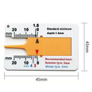 Tyre Car Depth Gauge Car Tire Tread