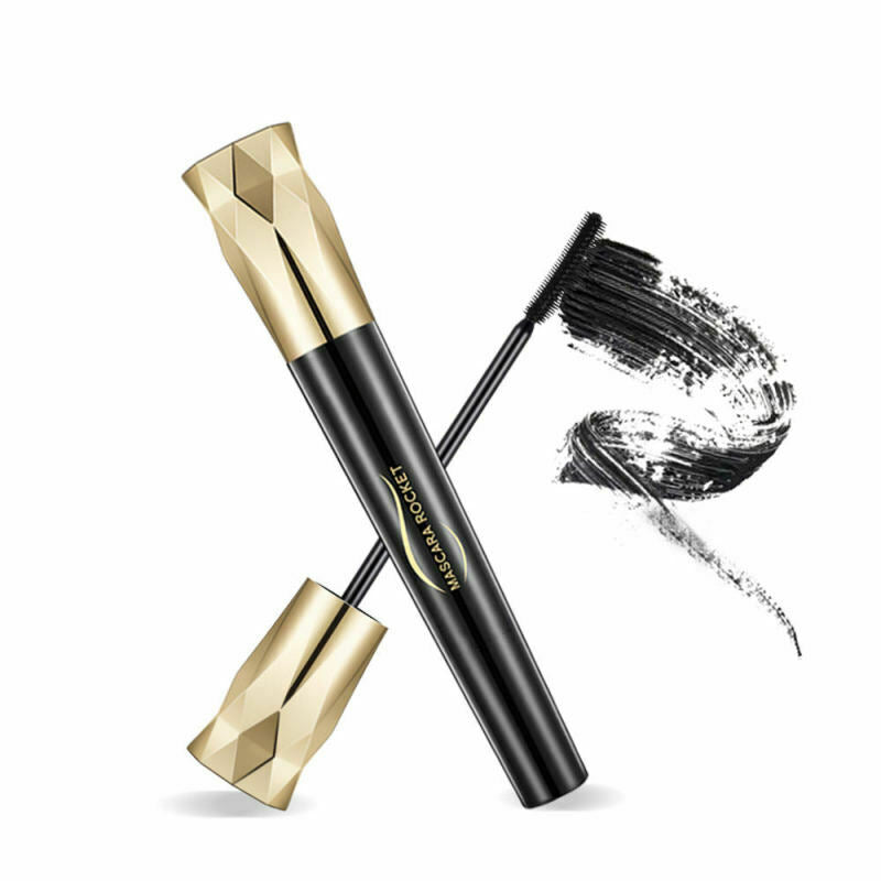 Pudaier Waterproof Silk Fiber Mascara Black Curling Thick Long Lengthen La WEA