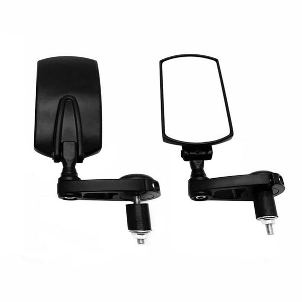 22mm 7/8 inch Handle Bar End Side Mirrors Aluminum Motorbike Rearview Mirrors