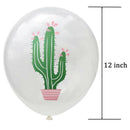 30PCS Cactus Party Balloons for Hawaiian Tropical Party Balloons Birthday D