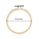 Stitch Hoop Embroidery Circle Set Bamboo Round Embroidery Cross Stitch Ring