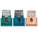 17 Key Kalimba Thumb Finger Piano Mbira Musical Instrument with Tuning Hammer,