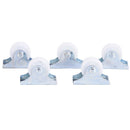 5x fixed metal top plate diameter rigid caster wheel wear-resistant wheel Pip M&
