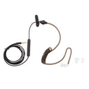 Anti-Radiation Mono Earphones 3.5mm Stereo Acoustic Tube Earpiece