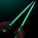 1Pair Drum Stick Glow in The Dark Stage Performance Luminous Drumstick