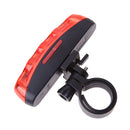 Bicycle 5 LEDs Rear Light Tail Back Strip Lamp Waterproof Anti-shock