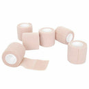 6 PCS First Aid Medical Self-Adhesive Elastic Bandage Gauze Tape (Skin, 5cm