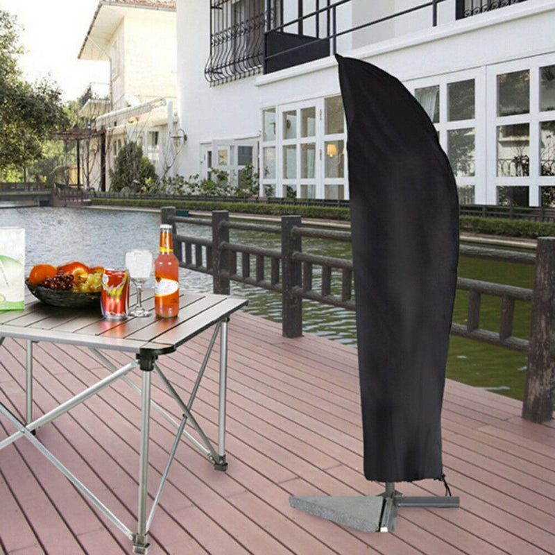 Parasol banana umbrella cover cantilever outdoor garden pati shield waterproofJR