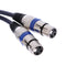 Dual Female XLR to Male RCA Cable 2 XLR to 2 RCA Plug Audio Cord 1M