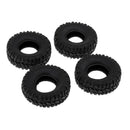 4x Rubber Wheel Tire Tyre for RC Crawler Car WPL B-1/B-24/C-14/C-24/B-16