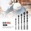 5pcs Multifunction Drill Bit Electric Drilling Carbide Triangular Alloy Bit