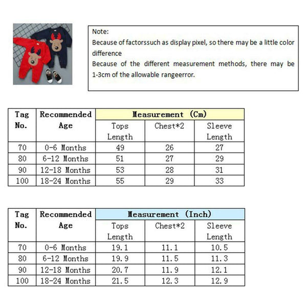Winter Newborn Baby Thicken Fleece Cartoon Long Sleeves Romper(Red/70)