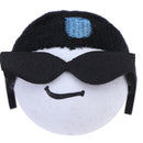 1Pc White handsome boy car antenna pen topper aerial eva ball decor ornamenB.ES