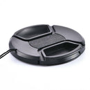 77mm Hood Cover Snap-On Lens Front Camera Len Cap for Nikon Canon Lens Protector