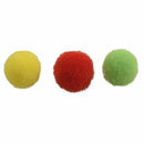 1000 Pcs 10mm Mixed Color Soft Fluffy Pom Poms Pompoms for kids Crafts P6E4