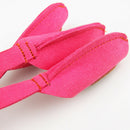 Archery Protector Glove 3 Fingers Pull Bow Arrow Shooting Gloves Rose Red