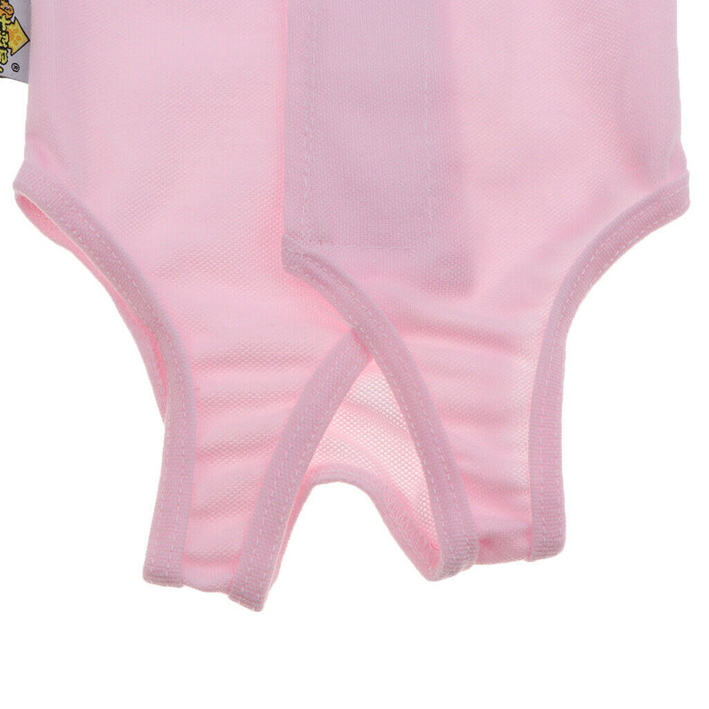 2Pcs M Blue Pink Pet Apparel  Recovery Suit for Cats Care Weaning