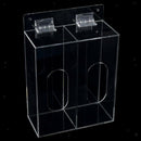 Plastic Clear Box Face Cover Glove Storage Container Craft Organizer Holder Box