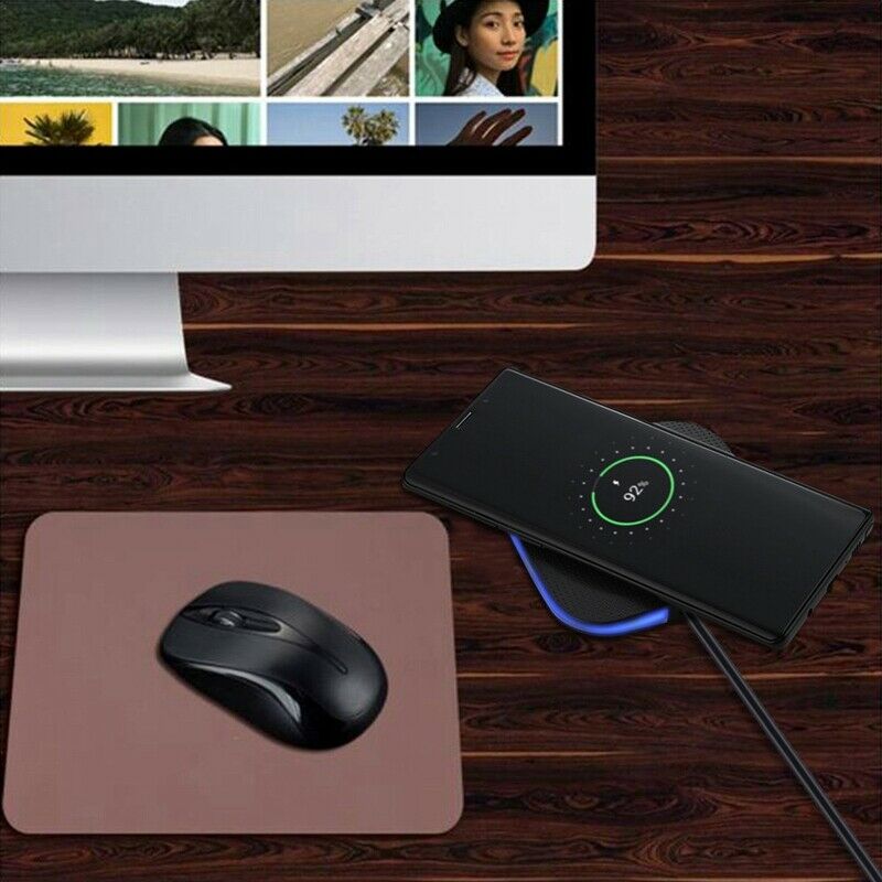 10W Wireless Charging Stand Qi Wireless Charger Charging Stand Dock Pad For F2C8