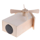 Decorate your own unfinished plain windmill shapes wooden money savings box