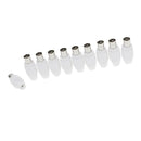 10pcs RF Male Connector Plug Adapter for Coaxial Coax Cable TV Aerial