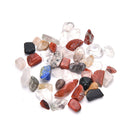 50G Natural Colorful Quartz Crystal Mini Stone Rock Chips Specimens Healing M&O