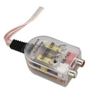 Vehicles Auto Car High to Low Impedance Converter Adapter Speaker to RCA Li F3J6