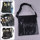 Travel Professional Cosmetic Makeup Brush Apron Artist Belt Strap Hold Bag Case