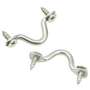 10pcs Stainless Steel Kayak Canoe Boat Pull Handle Buckles with Screws Sailboat