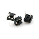 20Pcs Momentary Tactile Tact Push Button 2 Pin Switch DIP 6 x 6 x 5mm ME