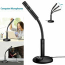 USB Mini Desktop Speech Microphone Stand for PC Laptop Computer Notebook bs