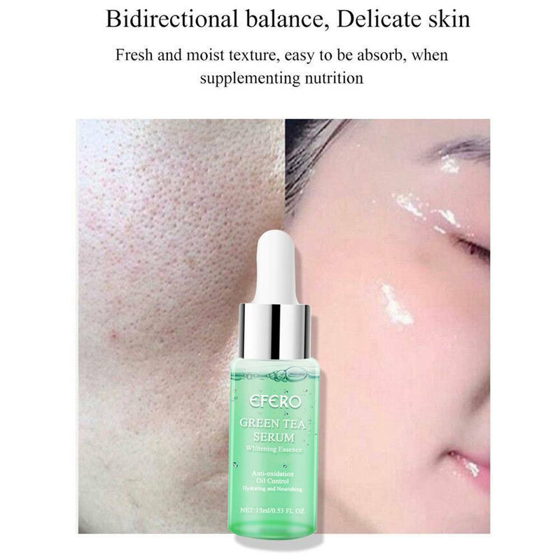 15ML Green lough Pore Corset Serum Tea Serum Moisturizing Whitening Essence AU