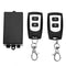 Receiver&2Transmitter 220V 1CH RF Wireless Remote Switch Light Lamp LED #gib