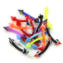 20Pcs Curved Barbell Eyebrow Rings Bar Tragus Ear Stud Helix Piercing Jewe OZ