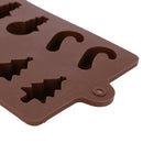 Silicone Cake Mould Chocolate Mold Christmas Tree Wand Sock Snowman Baking M Hn