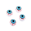 Motorbike Car Blue+White Wheel Tyre Tire Valve Dust Stem Air Cap Pack of 4