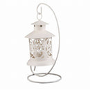 Iron Moroccan Style Candlestick Candleholder Candle Stand Light Lantern (Wh C6I3