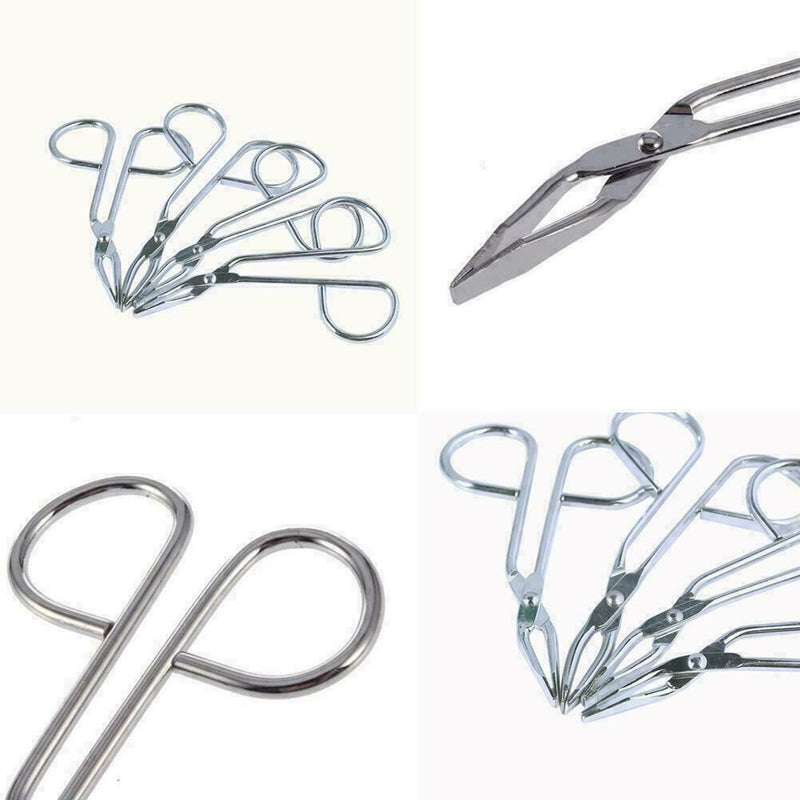 Eyebrow Tweezer Clamp Tool Scissors Eye Make Up Hair Removal Grooming Y F4K F0Z8