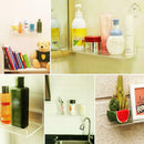Acrylic Safety Shelf Nail Polish Museum Display Bathroom Bedroom Shelf New