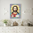 5D DIY Special Shaped Diamond Painting God Cross Stitch Mosaic Craft Kit