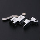 1Pcs Snap On Low Shank Foot Adapter for Domestic Sewing Machine Household