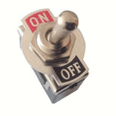 X5 Toggle Switch Heavy Duty 20A 125V SPST 2 Terminal ON/OFF Car Waterproof