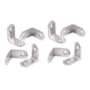 10Pcs Screw Mounted Furniture 90 Degree Angle Corner Bracket 30x30mm