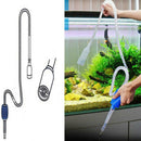 Pump for Fish Tank Siphon Pump Water Change Gravel Cleaner 150cm Filter Home