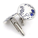 1 Pair Fashion Map Cufflinks Cuff Links Women Mens Dress Business Wedding C T9C7