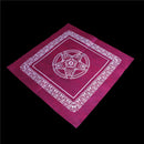 49cm Altar Tarot Tablecloth Table Decor Divination Cards Square Tapestry JR